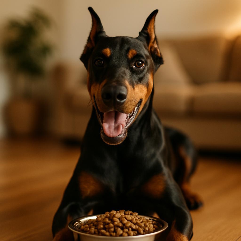 Best Dog Food for Dobermans to Keep Them Healthy and Strong