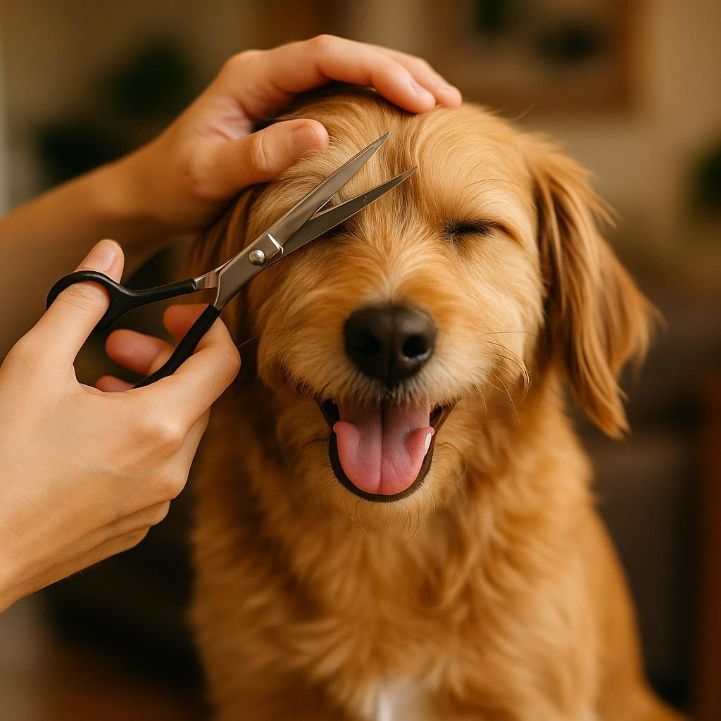 How to Trim Dog Hair Around Eyes Safely and Effectively
